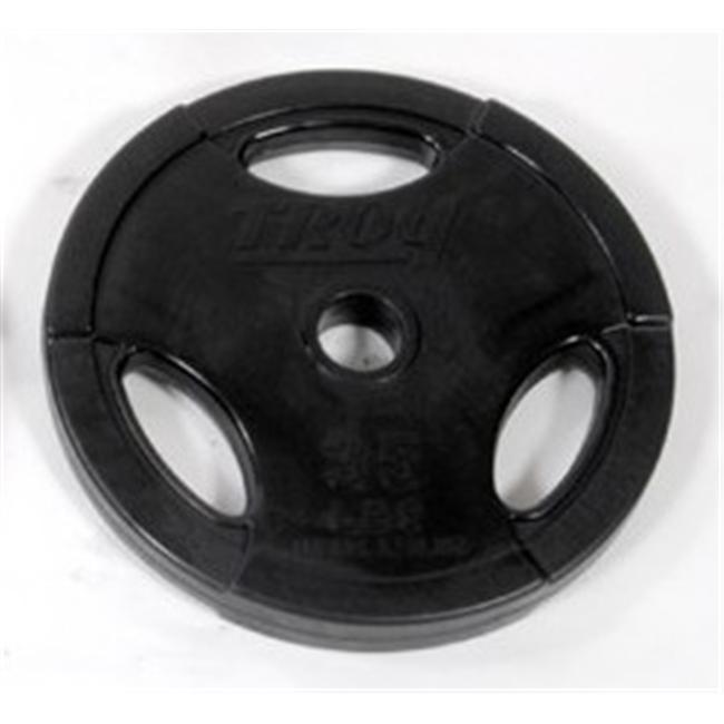 Troy Barbell GO-035R Rubber Encased Olympic Grip InterLocking Plate - 35 Pounds - image 1 of 1