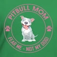 thumbnail image 3 of CafePress - PITBULL MOM Women's V Neck Dark T Shirt - Women's V-Neck Dark T-Shirt, 3 of 4