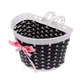 thumbnail image 2 of Bike Basket for Kids Front Bike Ages 3-12, Black, 2 of 5