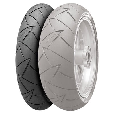 120/70ZR-17 (58W) Continental ContiRoad Attack 2 Hypersport Touring Radial Front Motorcycle Tire for Kawasaki Versys 1000 KLZ1000