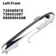 thumbnail image 4 of Exquisite Chrome Driver'S Left Front Door Outer Handle for 735485875, 735451697,68069943AB Exterior Door Handle, 4 of 5