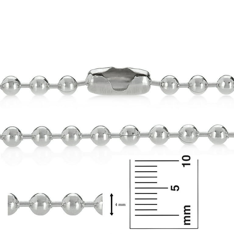 Stainless steel ball chain deals walmart