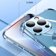 thumbnail image 5 of Plating Clear Case Compatible With Iphone 14 Pro Max/14 Pro, Tpu Four Corners Shockproof Cover With Len Protector, 5 of 5