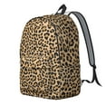 thumbnail image 2 of Leopard Print Backpack for School,Cute School Bag,Schoolbag with Adjustable Shoulder Straps & Padded Back,15.7"x11.8"x5.5", 2 of 5