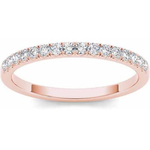 Imperial 1 5 Carat T.W. Diamond 14kt Rose Gold Wedding Band by Imperial Jewels
