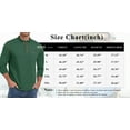 thumbnail image 7 of Thrilos Mens Henley Shirts Long Sleeve Casual Tops Lightweight Pullover Shirt Button Cotton T-Shirt with Pocket, 7 of 7