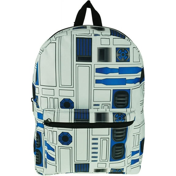 KBNL Star Wars - R2D2 Deluxe All Over Print Backpack - 64955, White