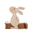 thumbnail image 1 of Xihbxyly Artículos Prime con Entrega Hoy Adornos Colgantes de Madera Adornos de Madera para Pascua Conejito de Pascua Pollito Pájaro Pintado, 1 of 6