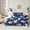 Navy Blue, variant on Castle Fairy Boys Girls Kawaii Axolotl Twin Bedding Sets 7-Piece,Cartoon Animal Salamander Bedding Comforter Set Microfiber,Abstract Gradient Ombre Breathable Sheet Sets,Microfiber Bedroom Decor