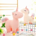 thumbnail image 2 of Peluche unicornio blanco y arcoíris 50 cm, 2 of 3