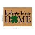 thumbnail image 3 of Irish Day Floor Mats Holiday Mats Welcome Door Mats Polyester Door Mats, 3 of 8