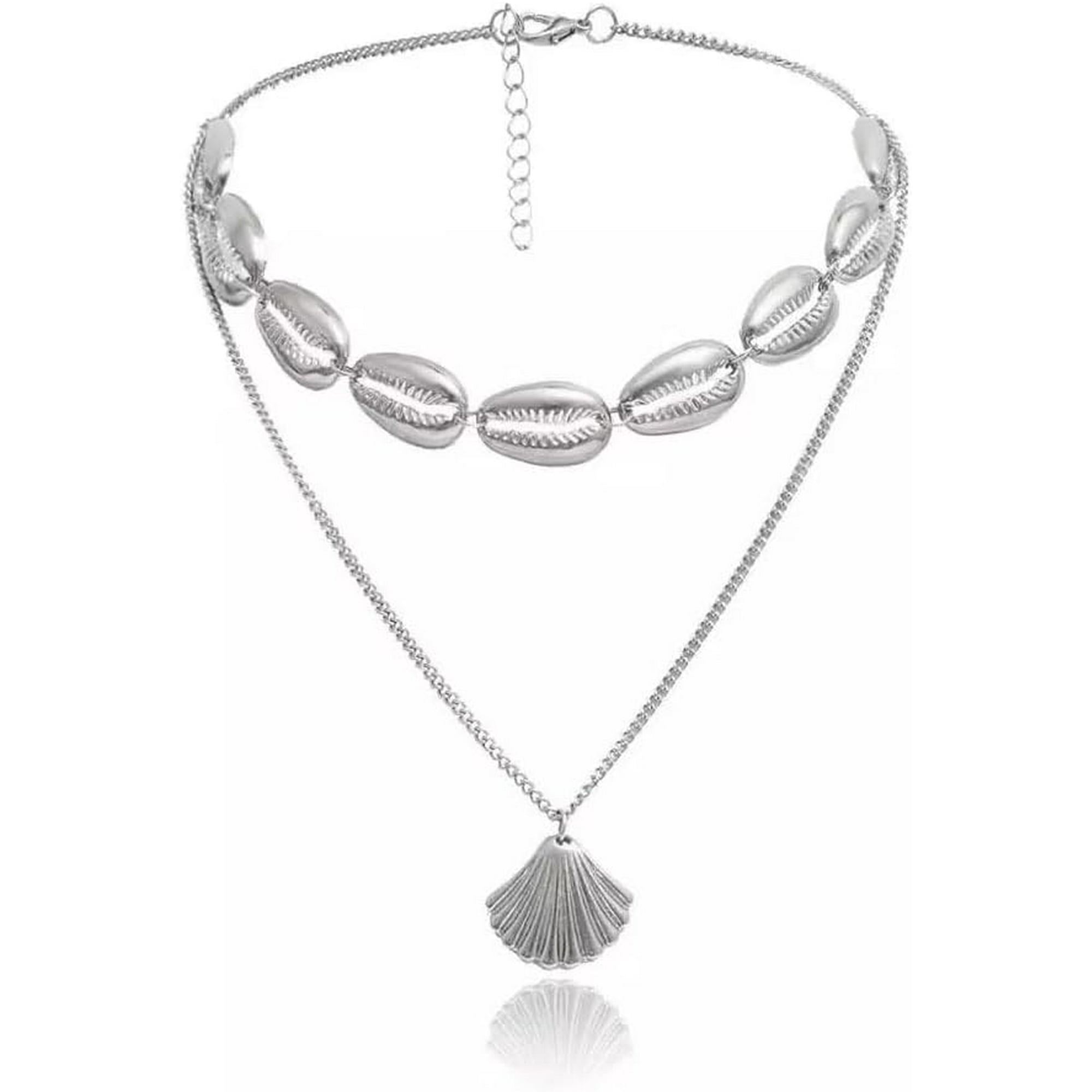 Black seashell choker outlet