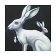 thumbnail image 1 of Arctic Hare Surreality - Canvas, 1 of 10