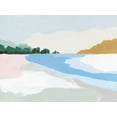 thumbnail image 2 of Isabelle Z 32x25 White Modern Wood Framed Museum Art Print Titled - Soft Coastal II, 2 of 4