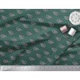 thumbnail image 2 of Soimoi Satin Silk Fabric Fish Block Print Fabric by The Yard 42 Inch Wide, 2 of 3