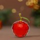 thumbnail image 4 of Decoraciones de Manzana de Cristal de Navidad, Estatuas de Manzana de Vidrio, Regalos de Navidad Y Colecciones de Decoración de Casa de Navidad, 4 of 6