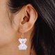 thumbnail image 5 of 30pcs Bear Charms Diy haciendo manualidades de collar de cadena clave creativa haciendo encantos, 5 of 6