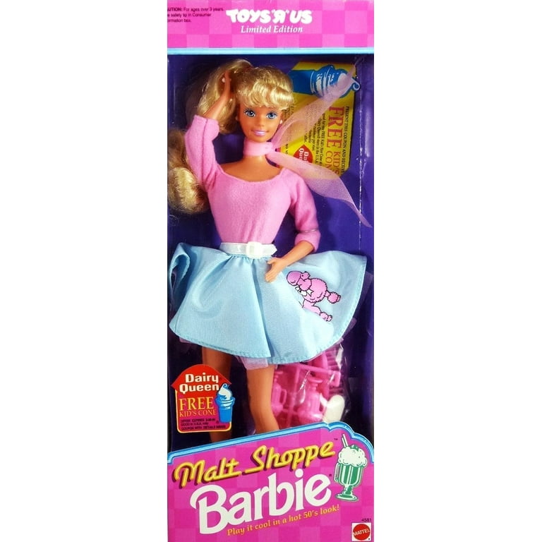 ☆来来☆1992年 90's Barbie Malt Shoppe Barbie メルト