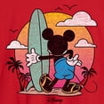 thumbnail image 2 of Disney - Mickey & Friends - Mickey Surfing After Sunset - Men's Long Sleeve T-Shirt, 2 of 4