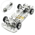 thumbnail image 3 of Metal Gearbox Mount Bottom Plate Kit 1:28 Remote Control Toy Truck Upgrade Spare Part Replacement for Wltoys K989 K999 P929 P939 Silver, 3 of 8