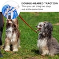 thumbnail image 3 of OULII 1Pcs Heavy Duty Rope Traction Rope Blue Aluminum Extended Length For Pet Owners, 3 of 8
