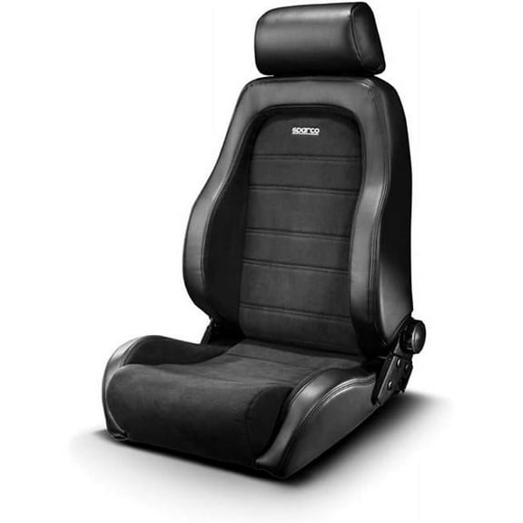 Sparco 009012NR Rear GT Seat, Black
