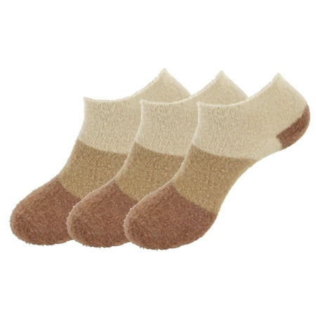

BambooMN Women s Super Aloe Infused Fuzzy Nylon Socks