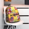 thumbnail image 6 of Anime Daypack for Men and Women, Kawaii Character Inspired Graphic Backpack, 6 of 6