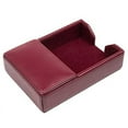 thumbnail image 3 of Burgundy Blue Bonded Leather 4" x 6" Memo Holder, 3 of 8
