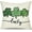 White, variant on St Patricks Day Pillow Covers 12x20 Inch Happy St Patricks Day Lucky Green Clover Decor Throw Pillows Covers St Patricks Day Pillow Covers Decor Couch Living Room 52A