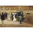 thumbnail image 2 of Marcel-Clement, Amedee Julien 24x17 Black Modern Framed Museum Art Print Titled - Getting Into The Car, 2 of 4
