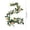 #0258-Multicolor, variant on Cheapark Rose Leaf Artificial Vine Garland 70.9 Inch Long Faux Greenery Rope for Courtyard Living Room Wedding Winding Scene Decoration