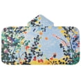 thumbnail image 5 of Yayeee Kids Hooded Towels Toddler Soft Absorbent Beach Bathing Wrap 50" x 23.5", Colorful Leaves, 5 of 5