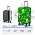thumbnail image 6 of Xecao St Patrick's Day2 print Elastic Luggage Cover, with double-sided print , is perfect for travel, business, and daily use, 6 of 9