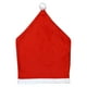 thumbnail image 1 of Fundas traseras para sillas de Navidad, tela no tejida, color rojo suave para el respaldo de la silla de la cena en casa, 1 of 8