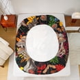 thumbnail image 5 of Homewish Botanical Mushroom 4pcs Bed Sheets for Teenagers,Tree Leaves King Sheets,Exotic Style Super Cozy Sheet Set,Breathable Home Decor, 5 of 7