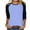 Blue, variant on Lady Blouses for Women Oversized Sweatshirt for Women Plus Graphic Sweatshirts for Women Trendy Beige Sweatshirt Women Women 3/4 Length Sleeve Tops