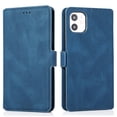 thumbnail image 1 of Funda tipo cartera con tapa de cuero para iPhone 14 13 12 Mini 11 Pro XS MAX X XR 8 7 6s 6 Plus 5 5s SE 2020 2022, funda para teléfono con ranura para soporte de tarjeta Deng Xun unisex, 1 of 2