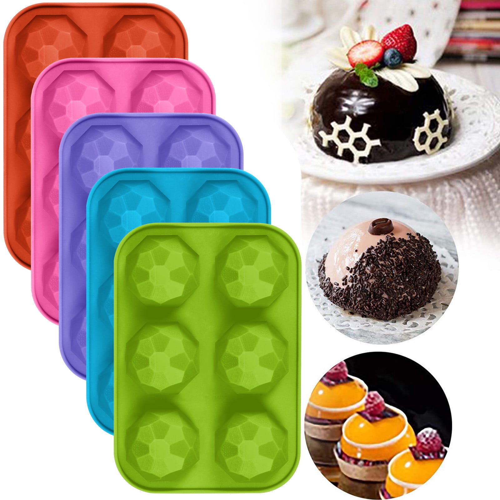 Grenade Cake Decorating Silicone Chocolate Baking Craft Mold Tool Ice Mould