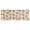 Beige Cow Head, variant on White Cow Bow Pattern Kitchen Rug Mat,Kitchen Runner Rugs Non Skid Washable,Decorative Kitchen Floor Mats for Kitchen,Sink,Laundry,17"X47"