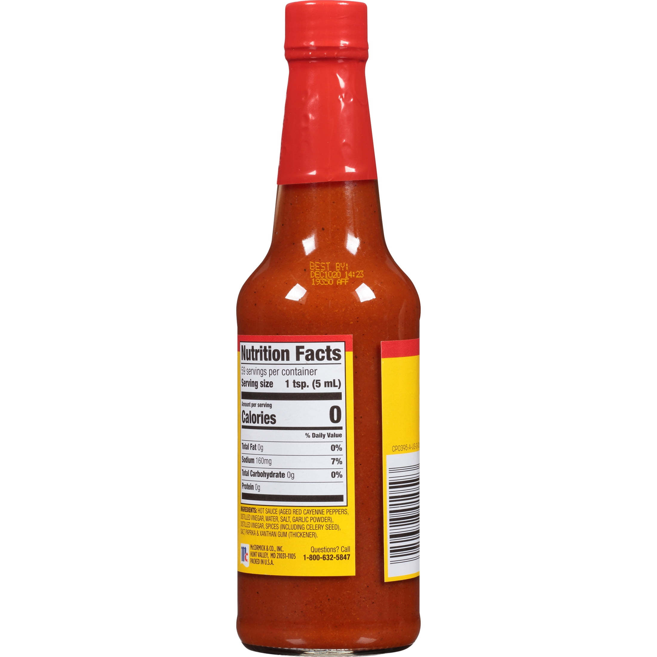 (3 pack) OLD BAY Kosher Hot Sauce, 10.0 oz Bottle