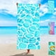 thumbnail image 1 of Toalla de playa de microfibra - manta antiarena y de secado rápido para viajes, piscina, acampada - 70x150cm (27,5x59 in) - Diseño multicolor, 1 of 7
