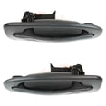 thumbnail image 5 of Rear Pair Exterior Door Handle Compatible with 1997-2009 Saturn Relay Chevrolet Uplander Chevrolet Venture Pontiac Montana Pontiac Trans Black Without Key Hole 10322223 10322222, 5 of 5