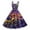 Blue, variant on AOMPMSDX A Line Formal Sleeveless Mardi Gras Swing Dress