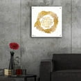 thumbnail image 5 of Epic Art 'Christmas and New Year Gold Wreath' by Cindy Jacobs, Acrylic Glass Wall Art, 24"x24", 5 of 8