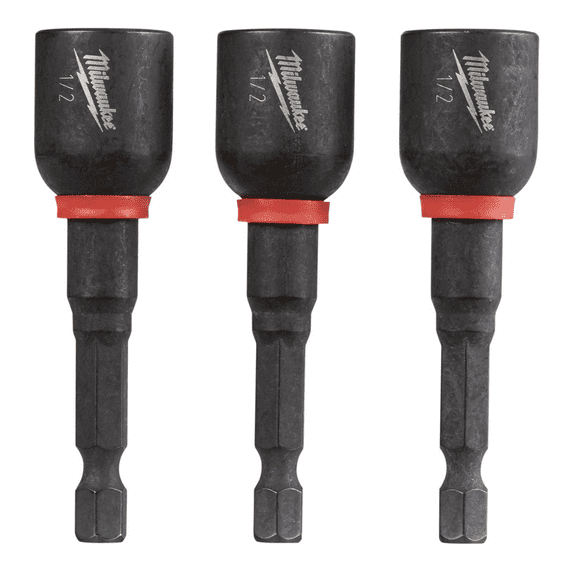 Milwaukee Tool SHOCKWAVE Impact Duty 1/2" x 2-9/16" Magnetic Nut Driver