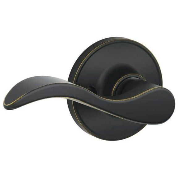 Dexter by Schlage J170SEV716LH Seville Decorative Inactive Trim Left Handed Lever, Aged Bronze