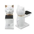 thumbnail image 4 of Watch Display Rack, Three Dimensional Hand Crafted Cat Figurine Nice Decor Watch Display Stand Resin  For Home White,Pink,Blue,Red,Orange, 4 of 8