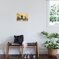 thumbnail image 3 of Art.com Old Doorway Surrounded by Cactus Plants and Stucco Wall. Stretched Canvas Print Wall Art by BCFC, 18" x 12", 3 of 4