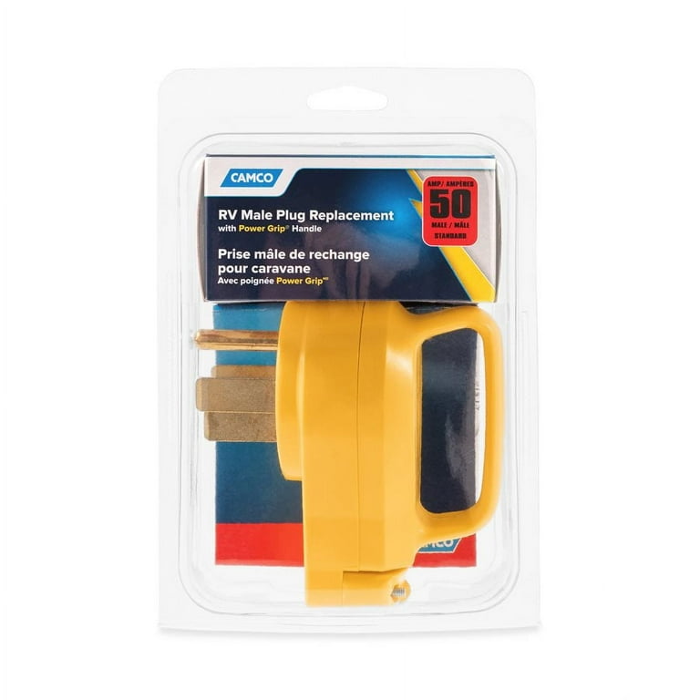 50-Amp Power Grip Replacement Male Plug 50-Amp Power Grip Replacement Male Plug
